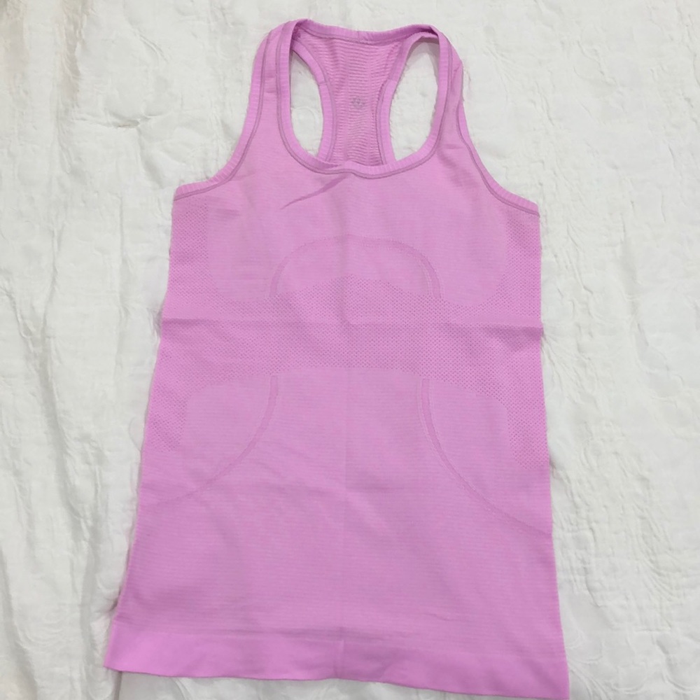 Pink Lululemon Swiftly Tech Racerback Size 4